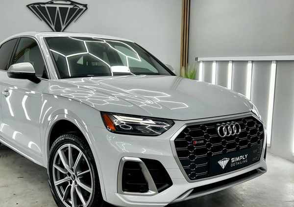 Audi SQ5 cena 253257 przebieg: 26200, rok produkcji 2021 z Sejny małe 596